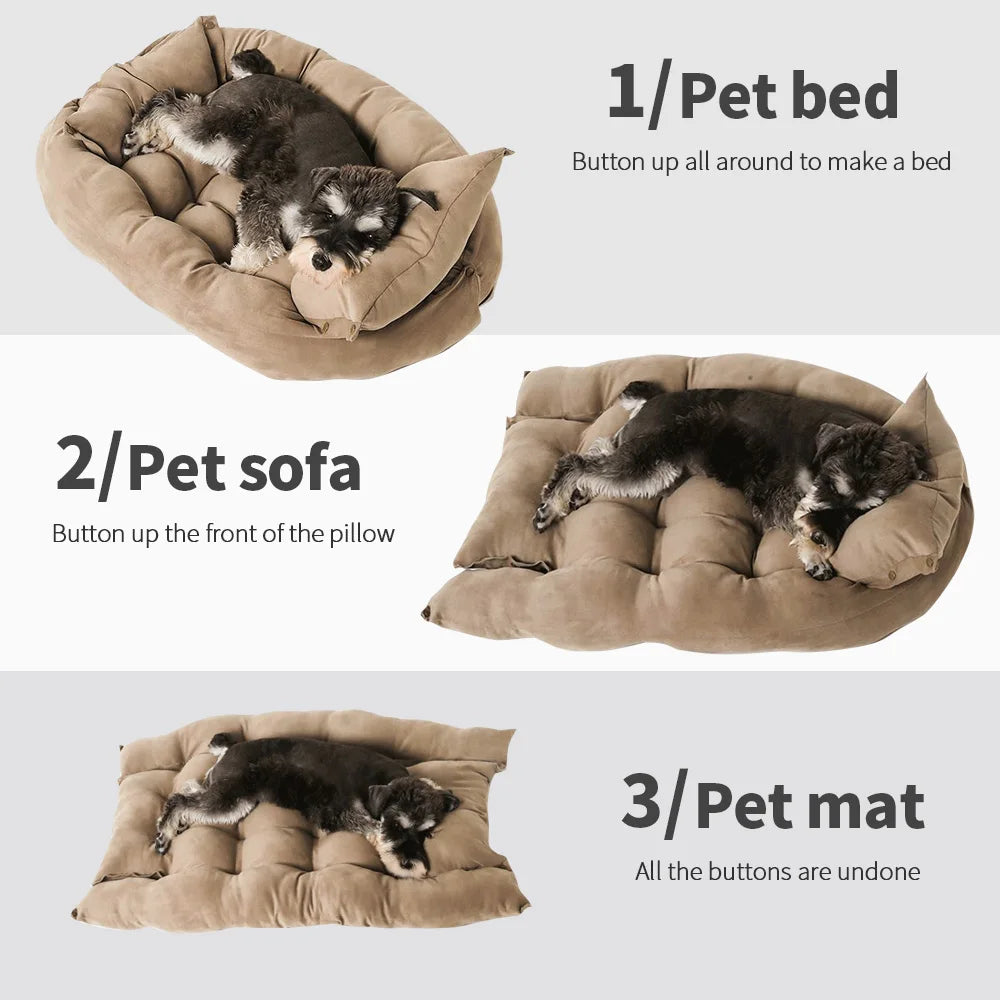 Multifunction 3 IN 1 Dog & Cat Bed Mat